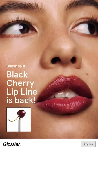 Glossier advertisement