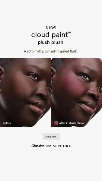 Glossier advertisement