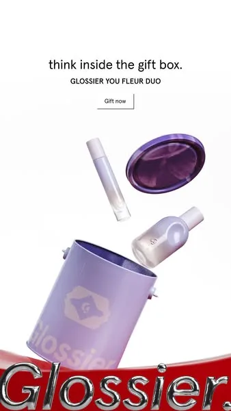 Glossier advertisement