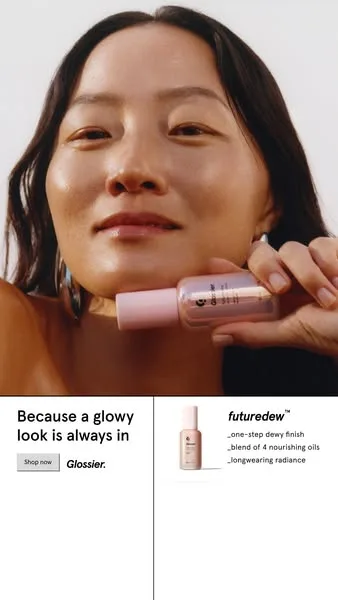 Glossier advertisement