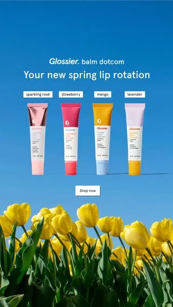 Glossier advertisement