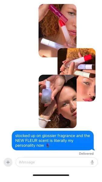Glossier advertisement