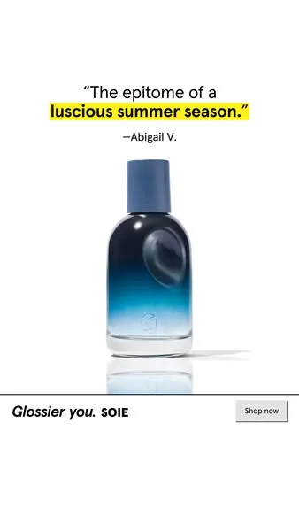 Glossier advertisement