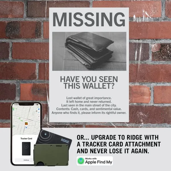 The Ridge advertisement