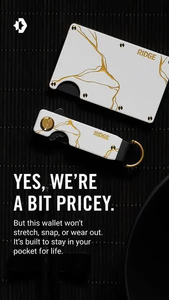 The Ridge advertisement