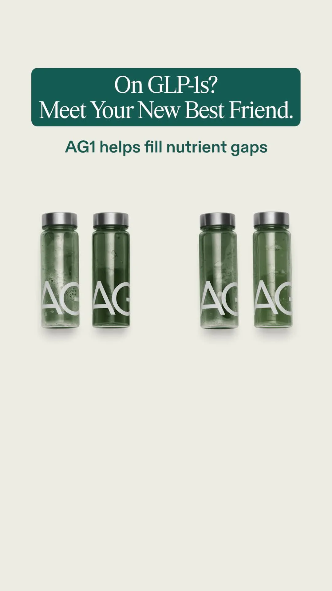 AG1 advertisement
