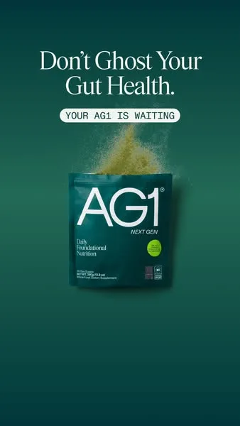 AG1 advertisement