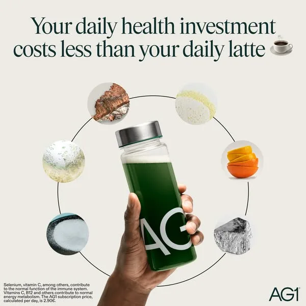 AG1 advertisement