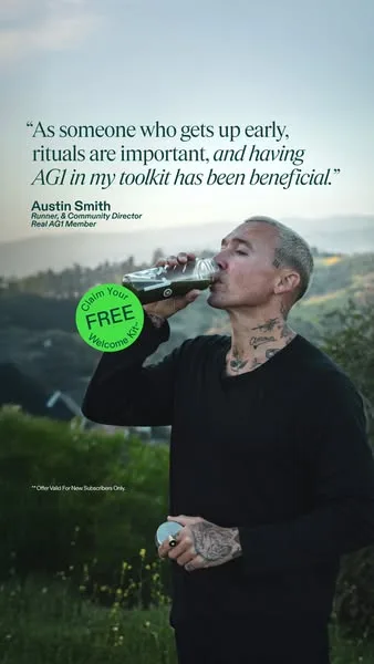 AG1 advertisement