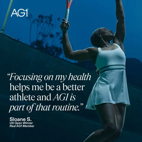 AG1 advertisement