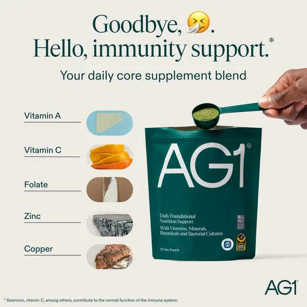 AG1 advertisement