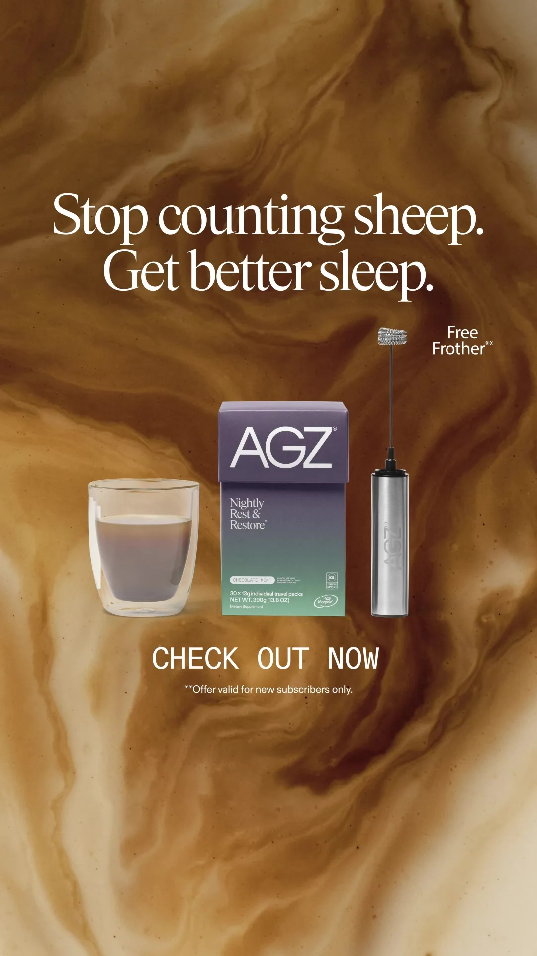 AG1 advertisement