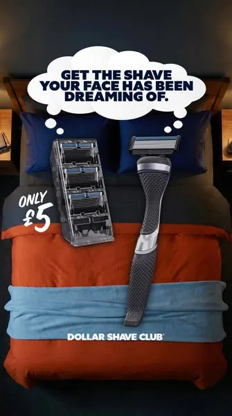 Dollar Shave Club advertisement