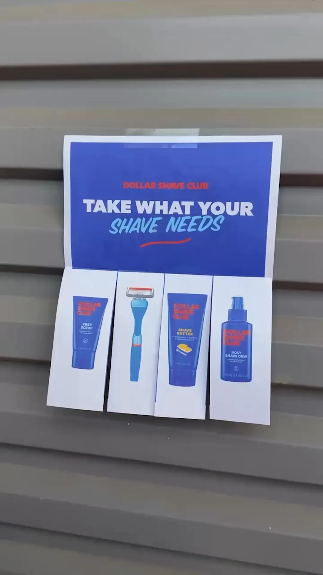 Dollar Shave Club advertisement