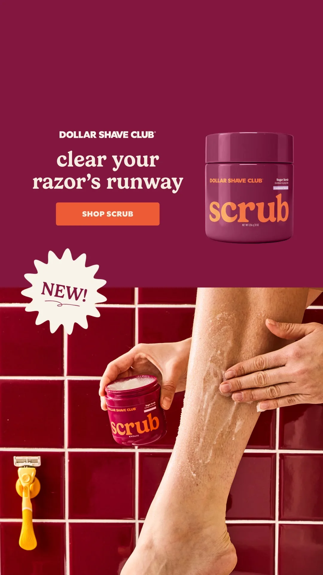 Dollar Shave Club advertisement