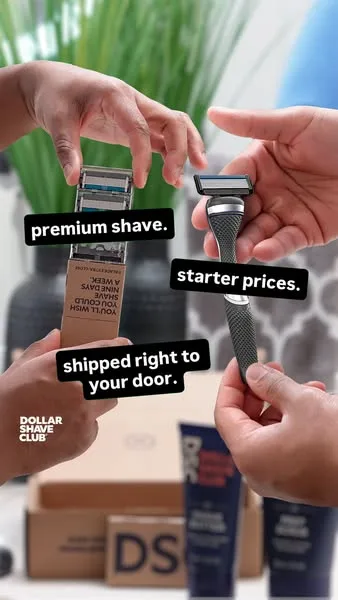 Dollar Shave Club advertisement