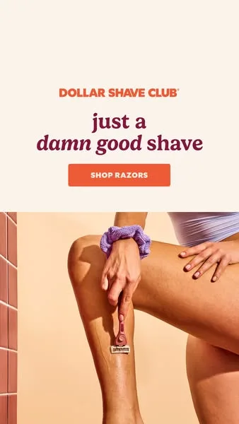 Dollar Shave Club advertisement
