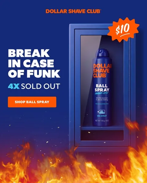 Dollar Shave Club advertisement
