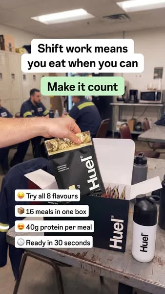 Huel advertisement