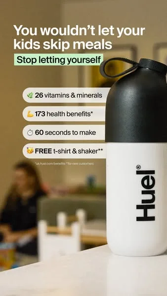 Huel advertisement