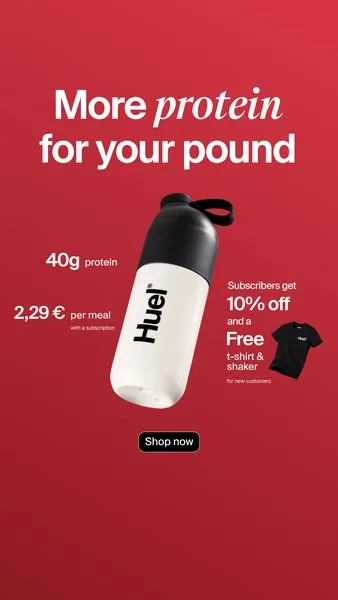 Huel advertisement