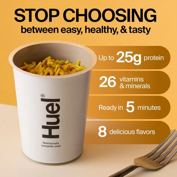 Huel advertisement