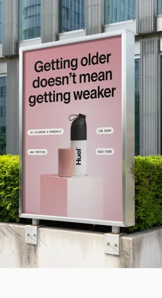 Huel advertisement