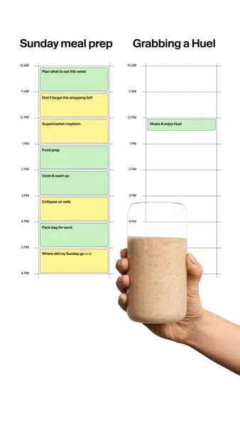Huel advertisement