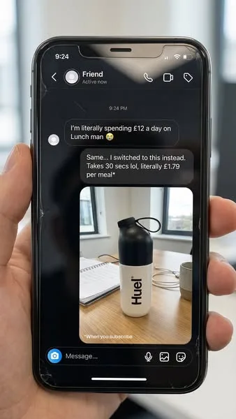 Huel advertisement