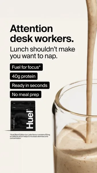 Huel advertisement