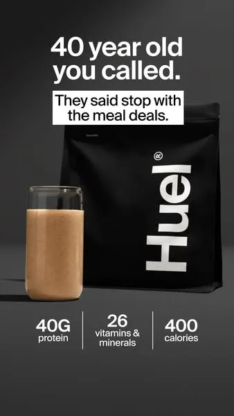 Huel advertisement