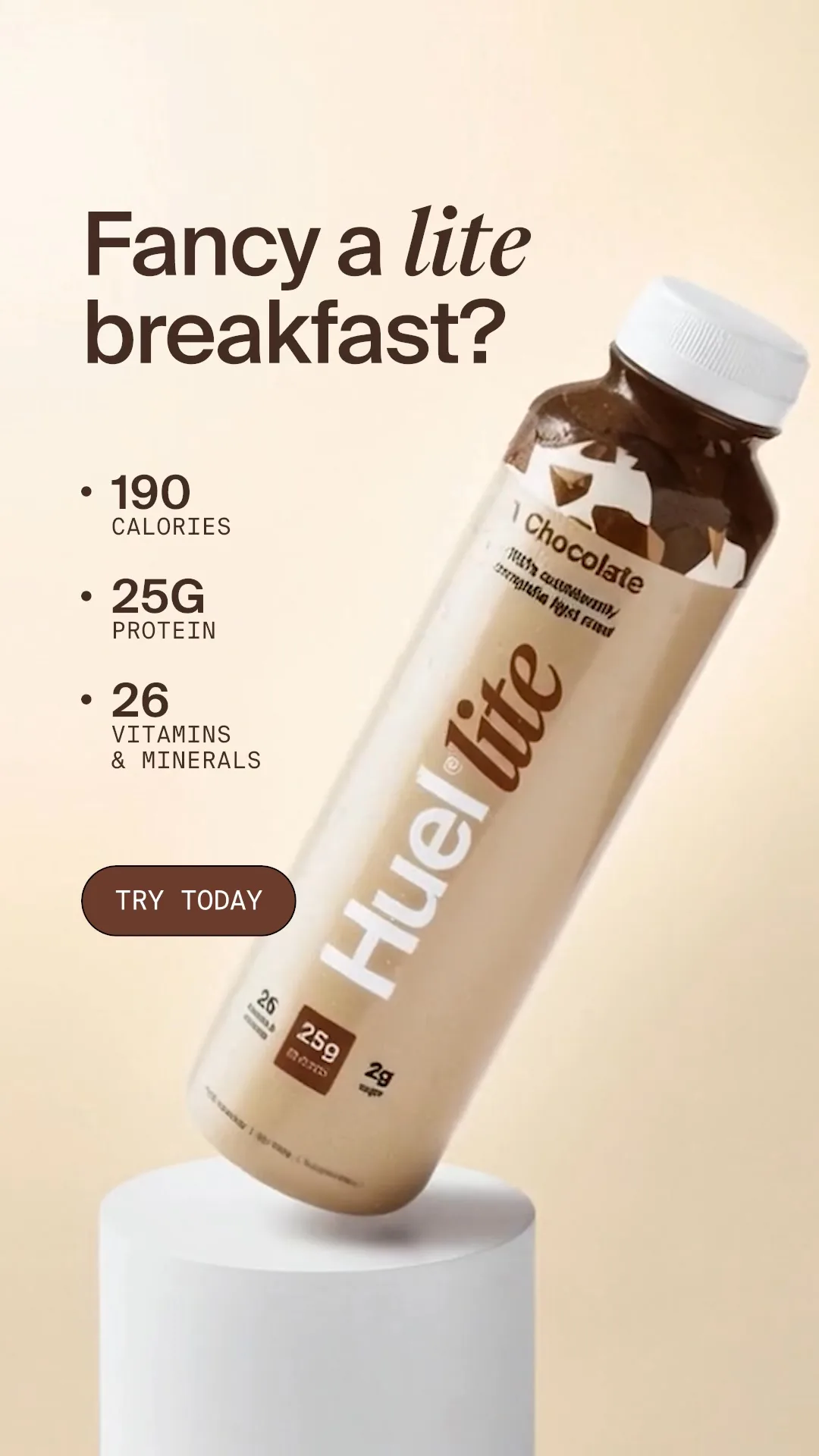 Huel advertisement
