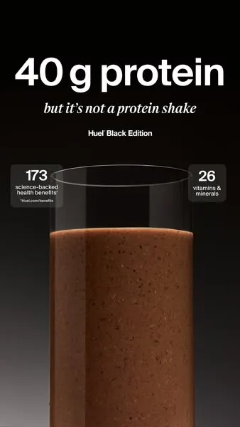 Huel advertisement