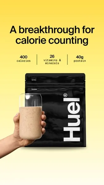 Huel advertisement