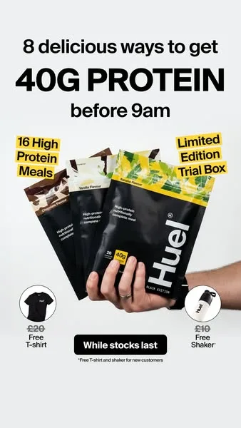 Huel advertisement