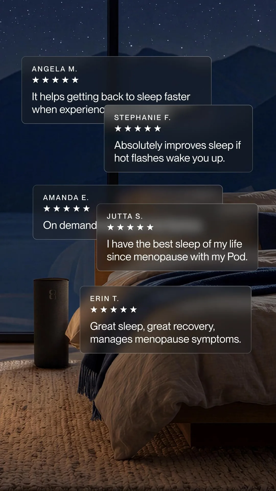 Eight Sleep advertisement