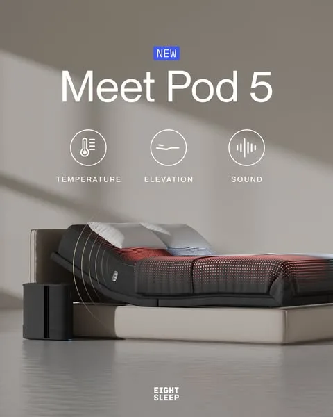 Eight Sleep advertisement