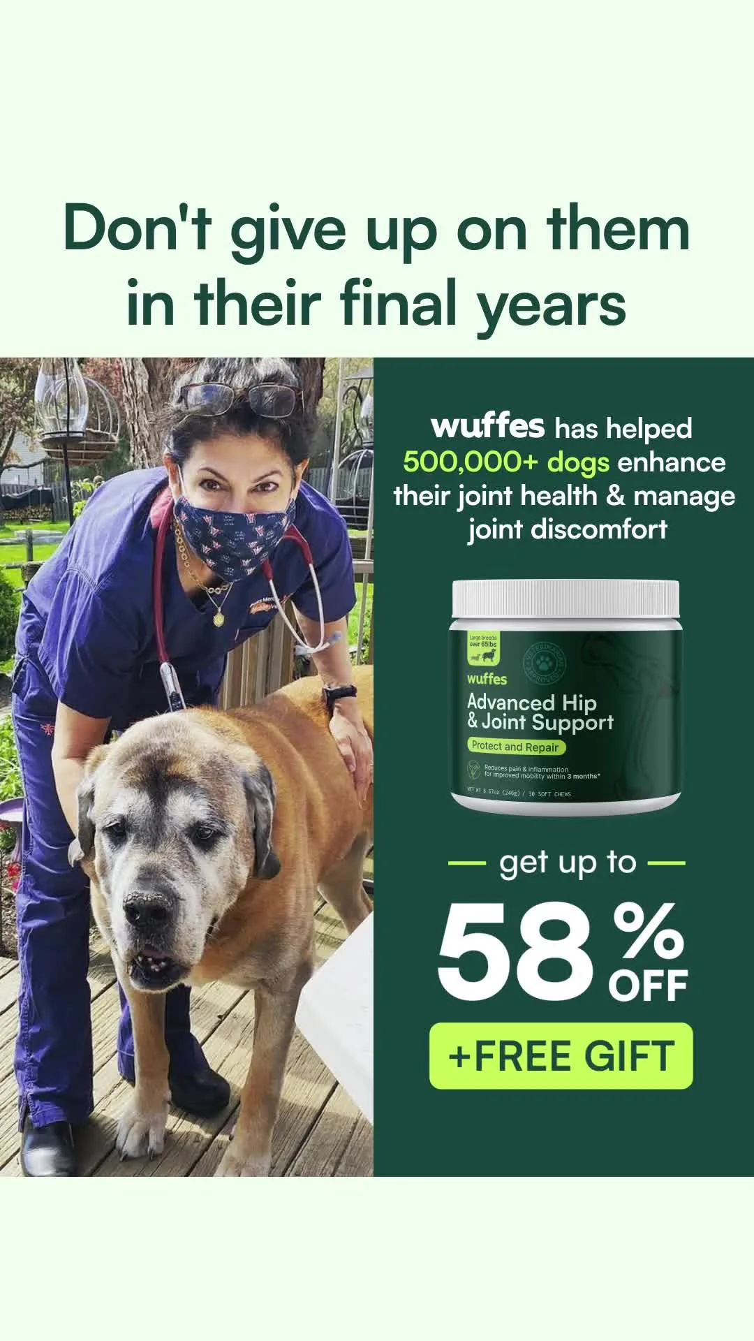 Wuffes advertisement