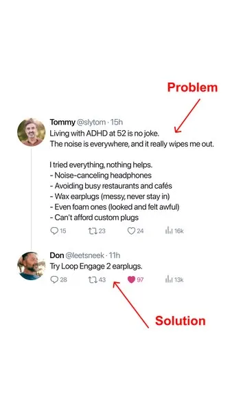 Loop advertisement
