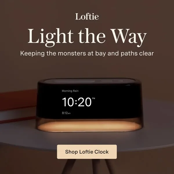 Loftie advertisement