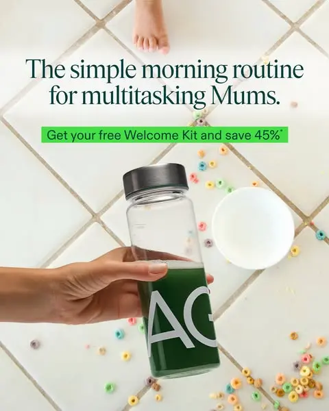 AG1 ad creative